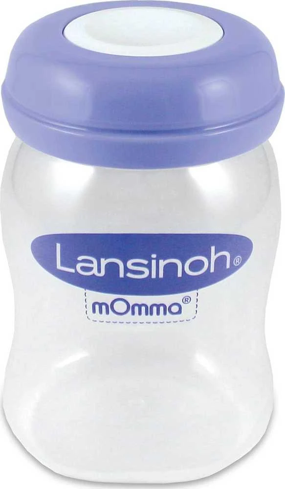 LANSINOH plastikiniai buteliukai pienui laikyti, 4 vnt.