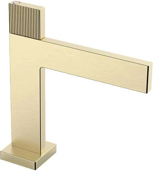 Maišytuvas praustuvui Valvex 2417970 / VALVEX / VARSO / Baterija UMYW. 1-OTW. WYSOKA BEZ KORKA BRUSHED GOLD /