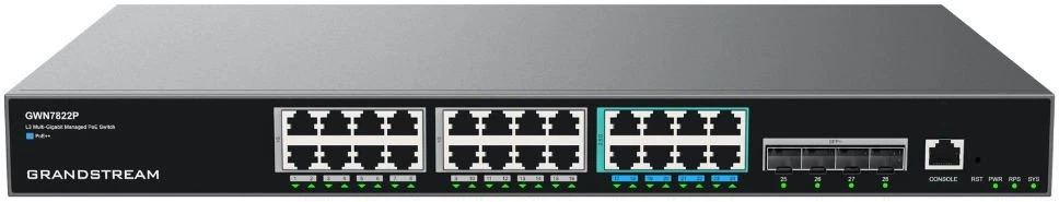 Šakotuvas Switch GrandStream GWN7822P