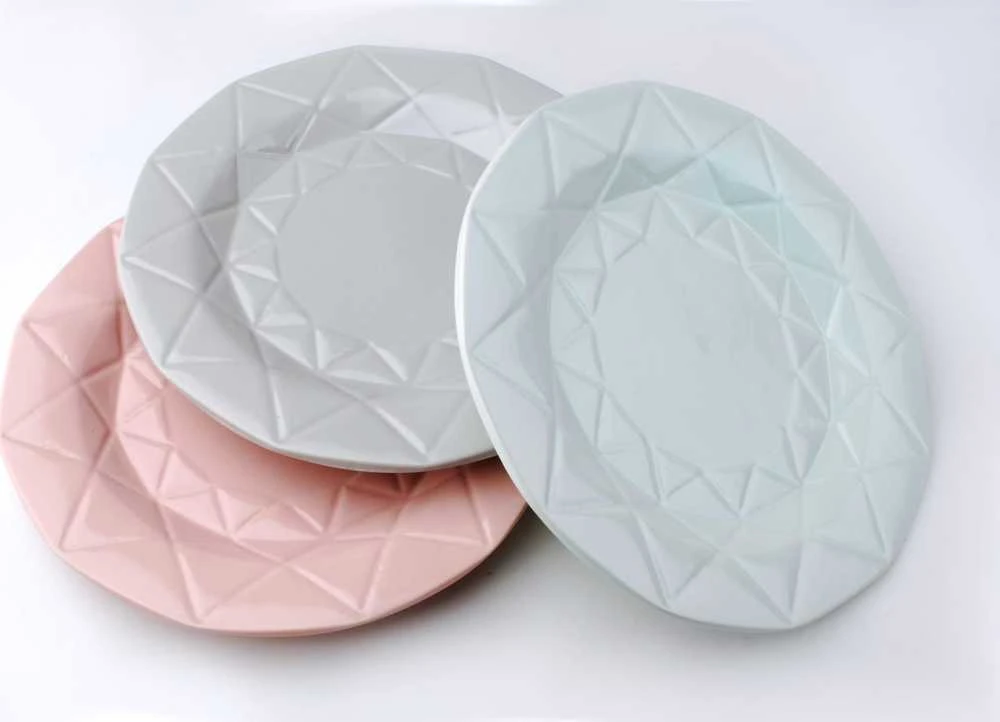 Affek Design ADEL MINT Plokščia lėkštė 24cm