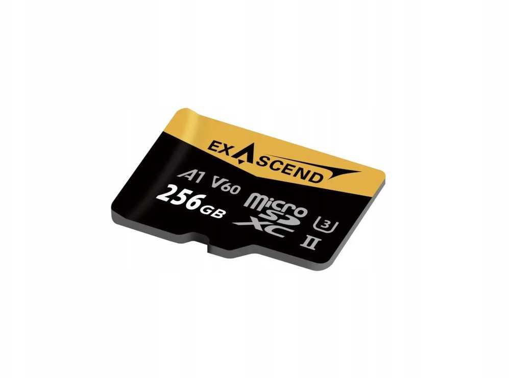 ExAscend Catalyst micro 256GB UHS-II V60 (EX256GUSDV60-AD) atminties kortelė