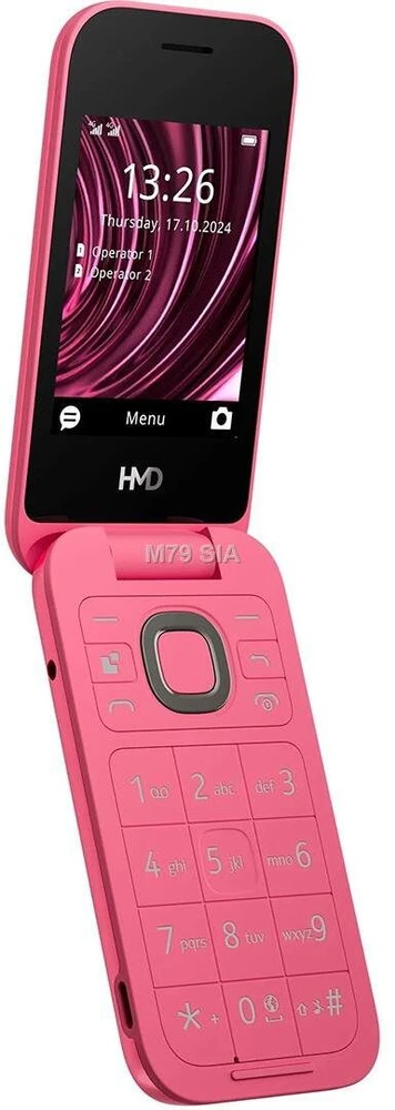 HMD 2660 FLIP 4G TA-1711 DS Raudona Raudona