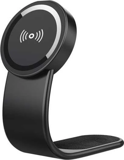 2GO FlexHold Išmanusis telefonas Juodas Zapalniczka Bezprzewodowe ładowanie automatinė