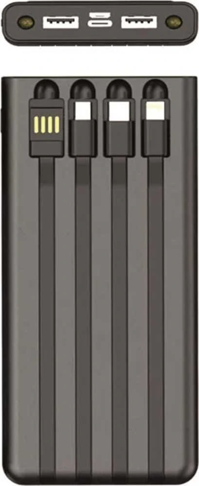 Powerbank 2GO 797371 10000 mAh Juodas