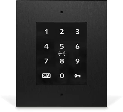 2N Access Unit 2.0 Juodas bazinis prieigos kontrolės skaitytuvas