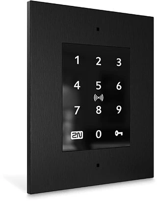 2N Access Unit 2.0 Juodas bazinis prieigos kontrolės skaitytuvas