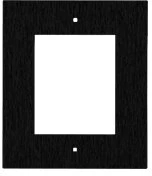 2N EntryCom IP Verso Priedas – Flush Mount Frame – 1 Module – Juodas