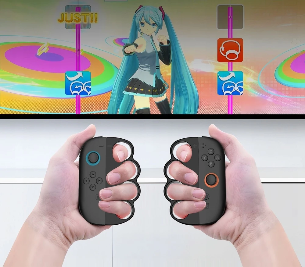 JYS Boksirės rankenos 2 vnt., skirtos Joy-Con Nintendo Switch 2 JYS-NS2298 Juoda (SB11090)
