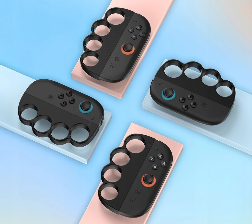 JYS Boksirės rankenos 2 vnt., skirtos Joy-Con Nintendo Switch 2 JYS-NS2298 Juoda (SB11090)