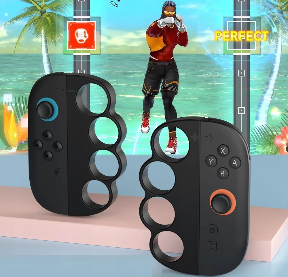 JYS Boksirės rankenos 2 vnt., skirtos Joy-Con Nintendo Switch 2 JYS-NS2298 Juoda (SB11090)