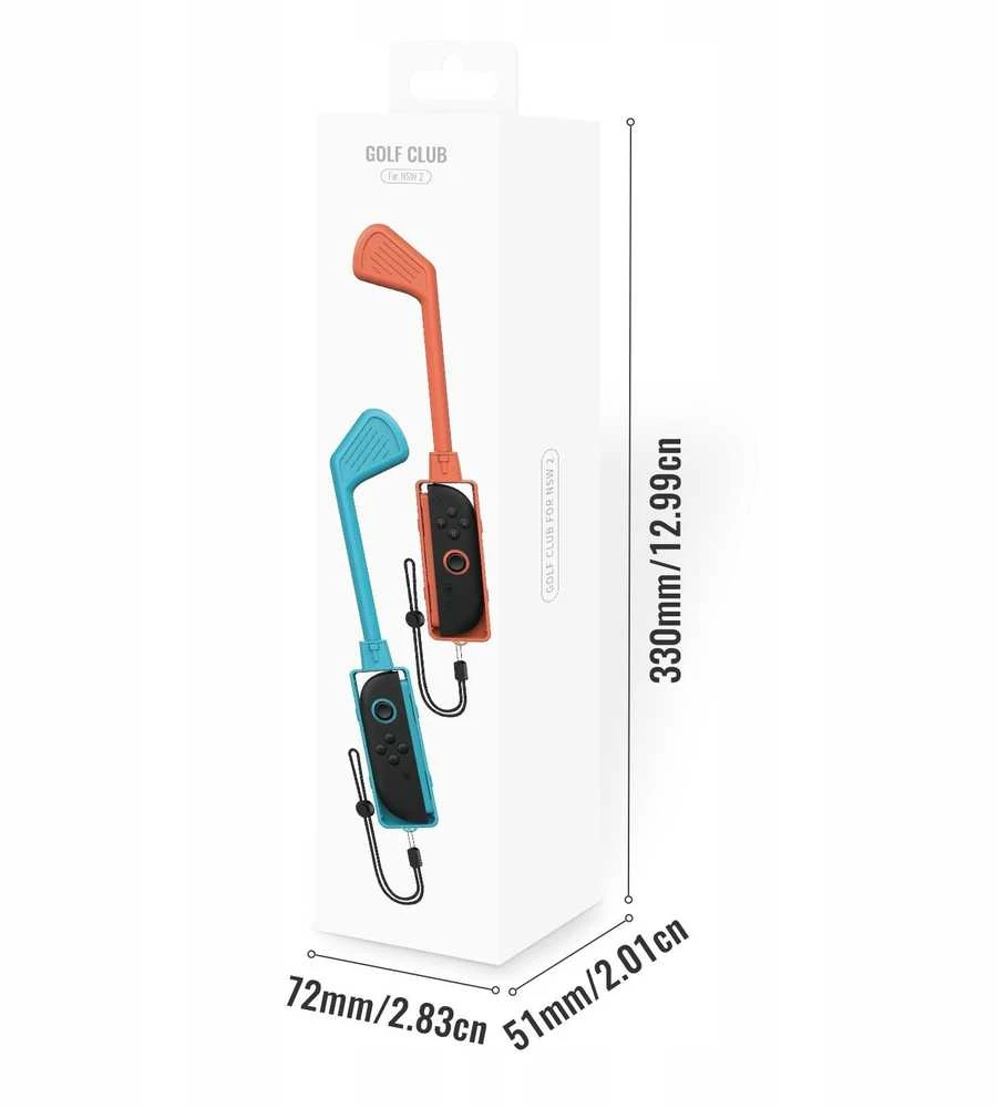 JYS golfo lazdų rinkinys Joy-Con Nintendo Switch 2 JYS-NS2265 Mėlyna ir oranžinė (SB10006)