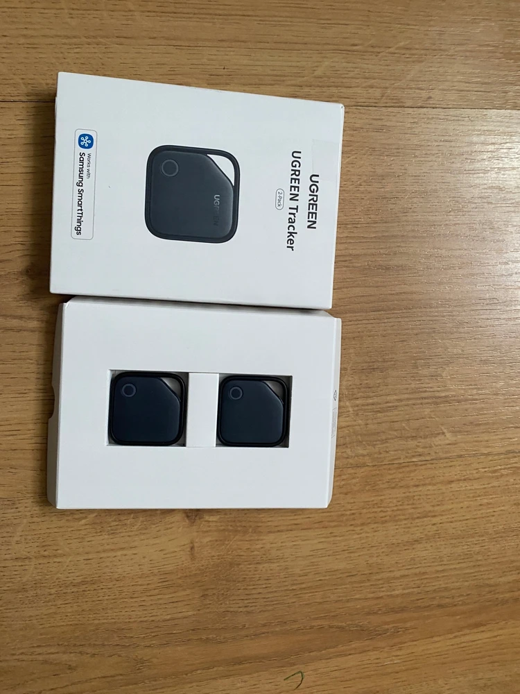 Ugreen 2x Išmanusis lokalizatorius UGREEN FineTrack S CM829 Bluetooth 5.3 Samsung telefonams