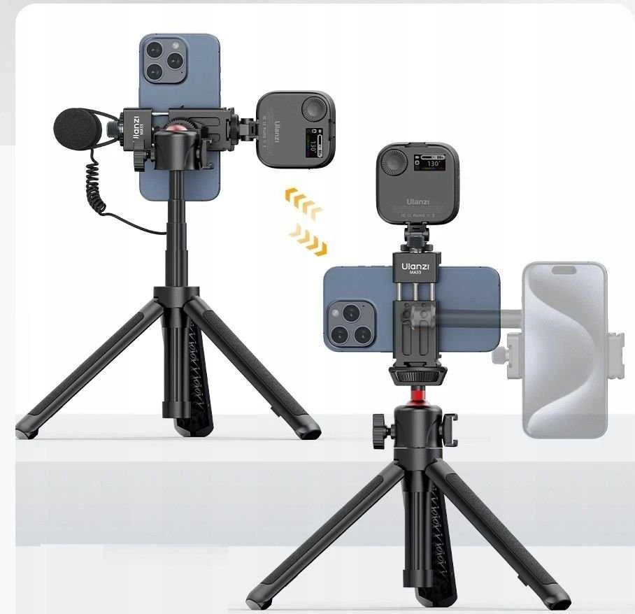 Laikiklis 2x Stopka Iso 1/4" Arca Swiss Uka Na Telefonas Išmanusis telefonas / Ulanzi / Ma33