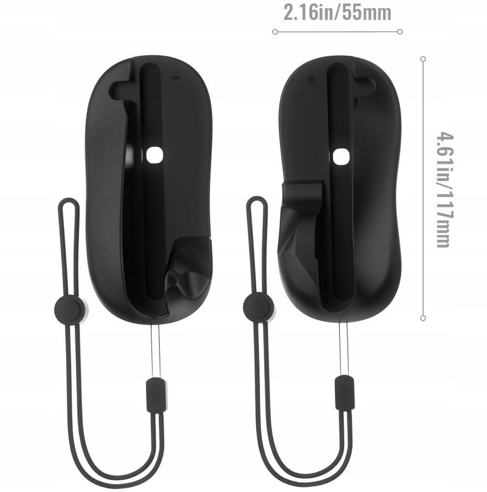 2x Mouse-Mode laikiklis Joy-Con Nintendo Switch 2 JYS-NS2313-V4 Juodas (SB11078)
