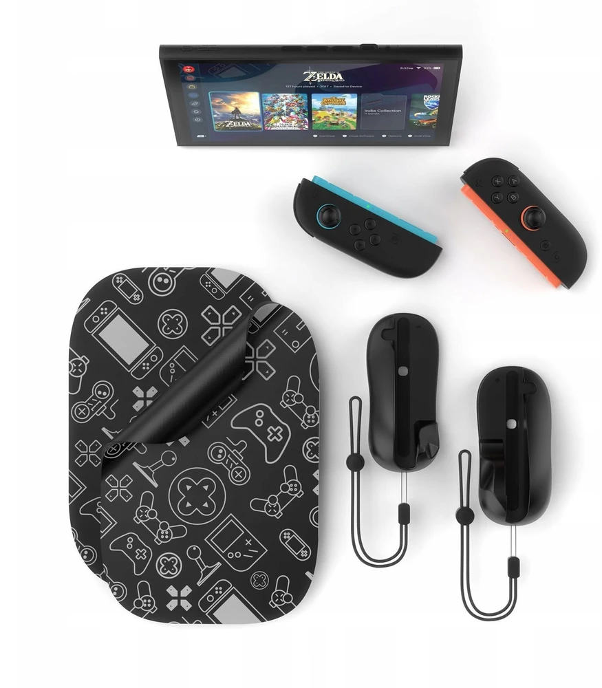 2x Mouse-Mode laikiklis Joy-Con Nintendo Switch 2 JYS-NS2313-V4 Juodas (SB11078)