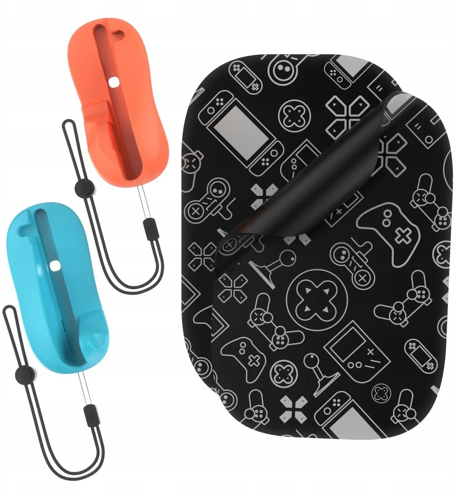 JYS Myszka Laikiklis Mouse-mode NS2313-V4 na Joy-Con do Nintendo Switch 2 2x Oranžinė - Mėlyna (SB11077)