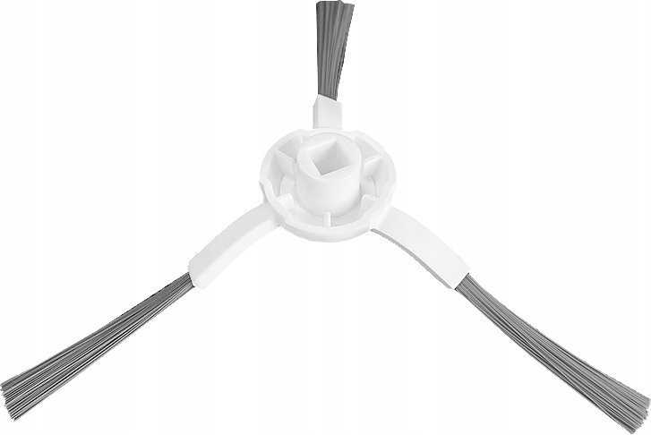 JETtools 2x šoniniai valymo šepetėliai, skirti Dreame Bot L20 L10s Ultra D10+ / juodas