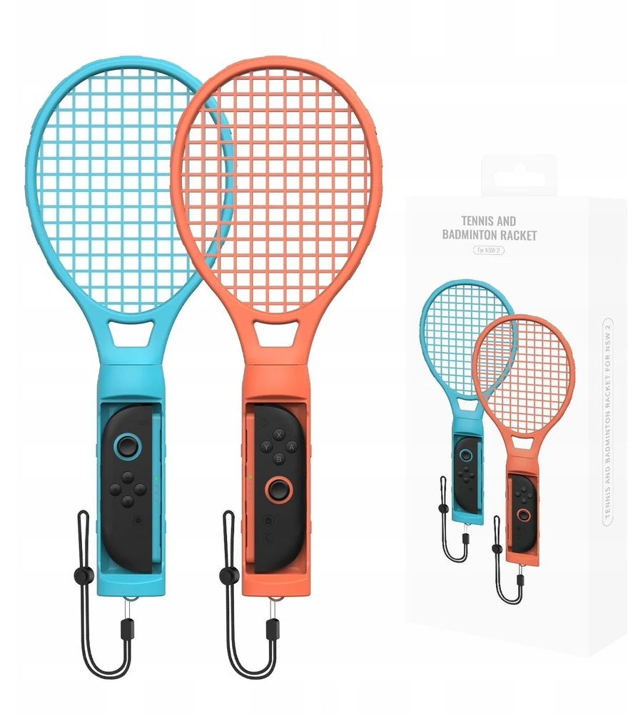 JYS 2x Teniso raketė Joy-Con Nintendo Switch 2 JYS-NS2266 Oranžinė / Mėlyna (SB11076)