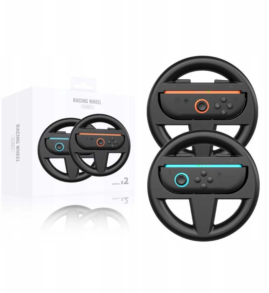 JYS Vairas Joy-con laikiklis Jys-ns2261 2x Nintendo Switch 2 Nsw2 Mario Kart Juodas (SB10007)