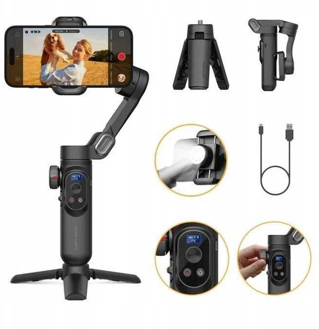 3 ašių kameros stabilizatorius AOCHUAN SMART X PRO