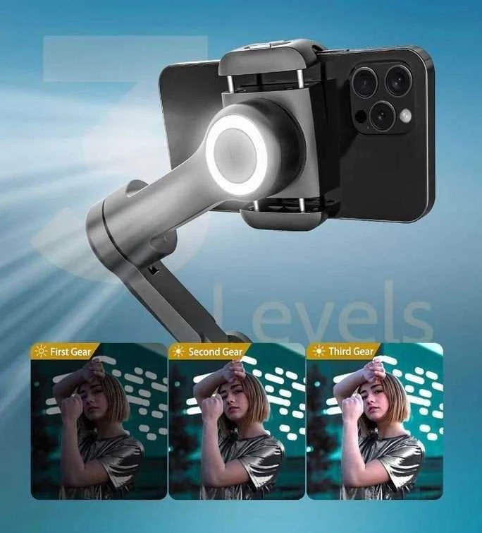 3 ašių kameros stabilizatorius AOCHUAN SMART X PRO