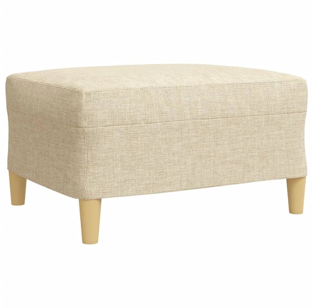 Sofa Sofos komplektas su pagalvėmis/pakoja, 3 dalių, kreminė