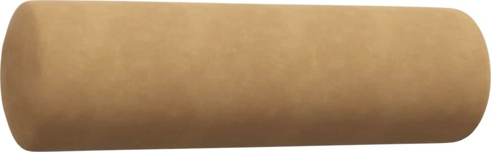 Sofa Sofos komplektas su pagalvėlėmis, 3 dalių, rudas, aksomas