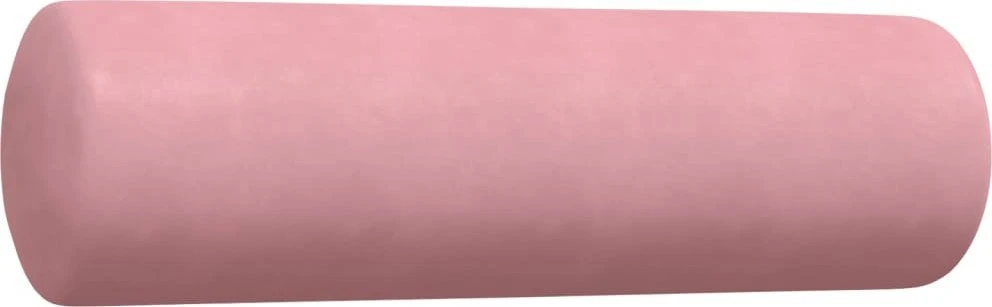 Sofa Sofos komplektas su pagalvėlėmis, 3 dalių, rožinis, aksomas