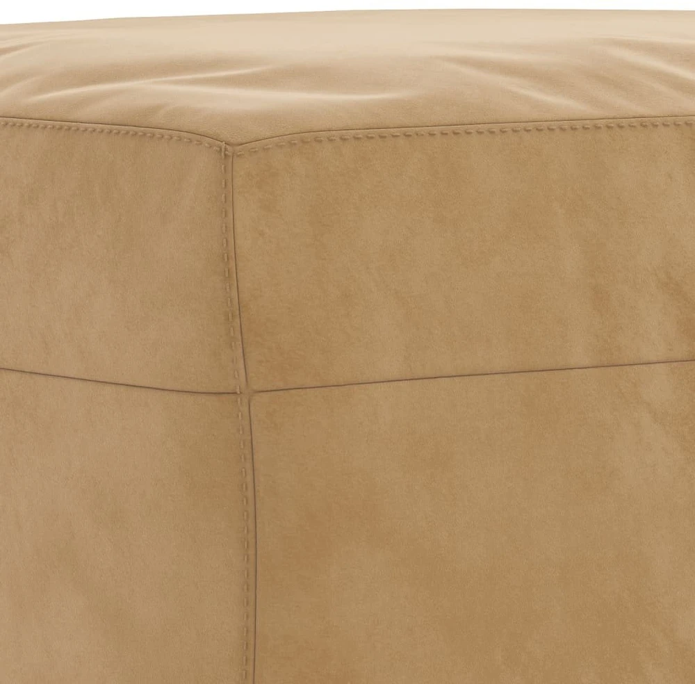 Sofa Sofos komplektas, 3 dalių, rudos spalvos, aksomas