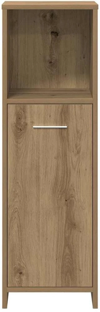 Vonios baldų komplektas, 3 dalių, artisano, apdirbta mediena