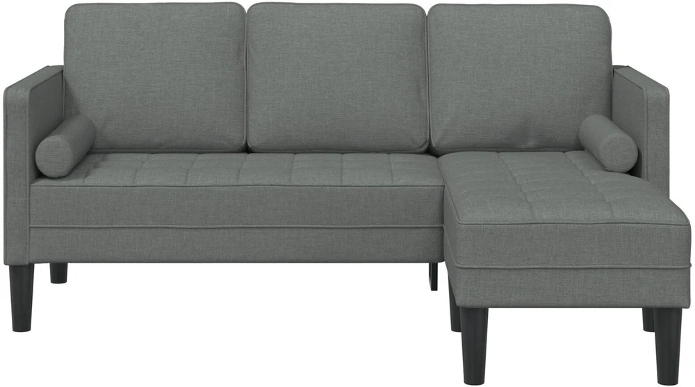 Sofa Sofos komplektas Tamsiai pilka 173 x 131 x 67 cm Poliesteris