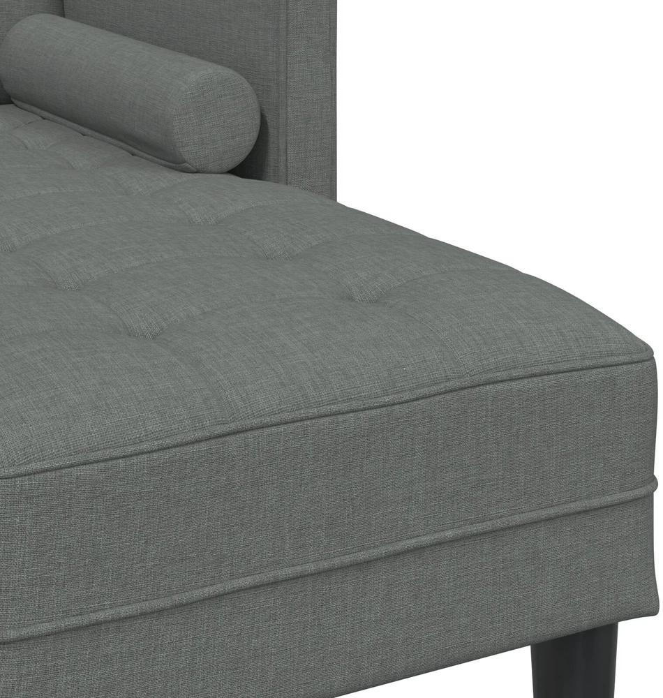 Sofa Sofos komplektas Tamsiai pilka 173 x 131 x 67 cm Poliesteris