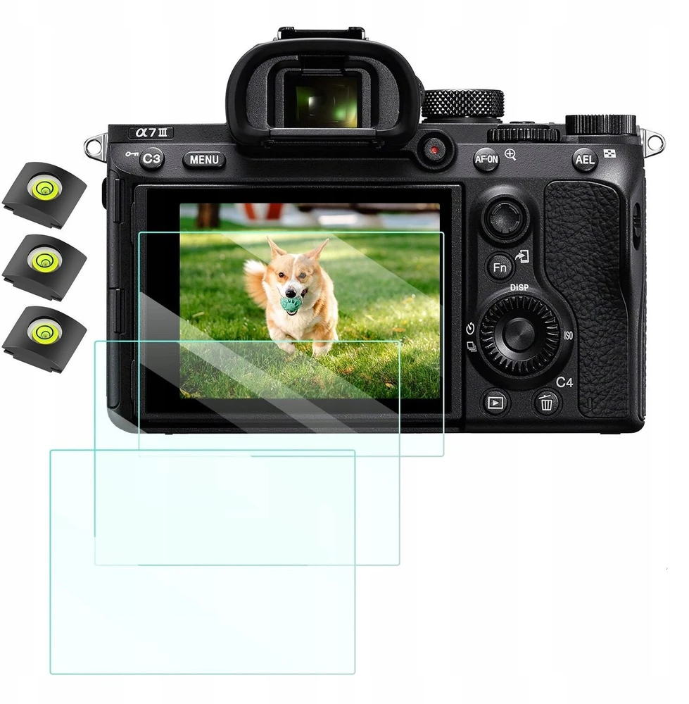 3 vnt. 9 colių stiklinių ekrano apsaugų rinkinys, skirtas „Sony A9 A7iii A7r Ii Rx1 Rx10 Rx100“ / „K&f Concept“ / Sku.2194