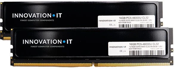Innovation IT 32GB RAM rinkinys su aušinimo radiatoriais
