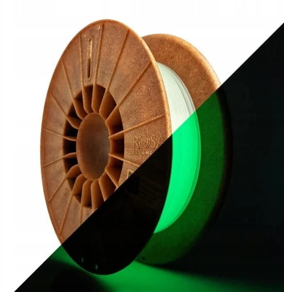Rosa3D PET-G 1.75mm ritė su švytėjimo tamsoje efektu