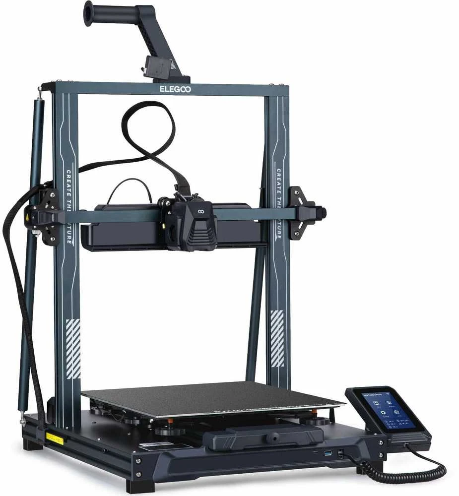 Elegoo Neptune 4 Plus 3D spausdintuvo konstrukcija