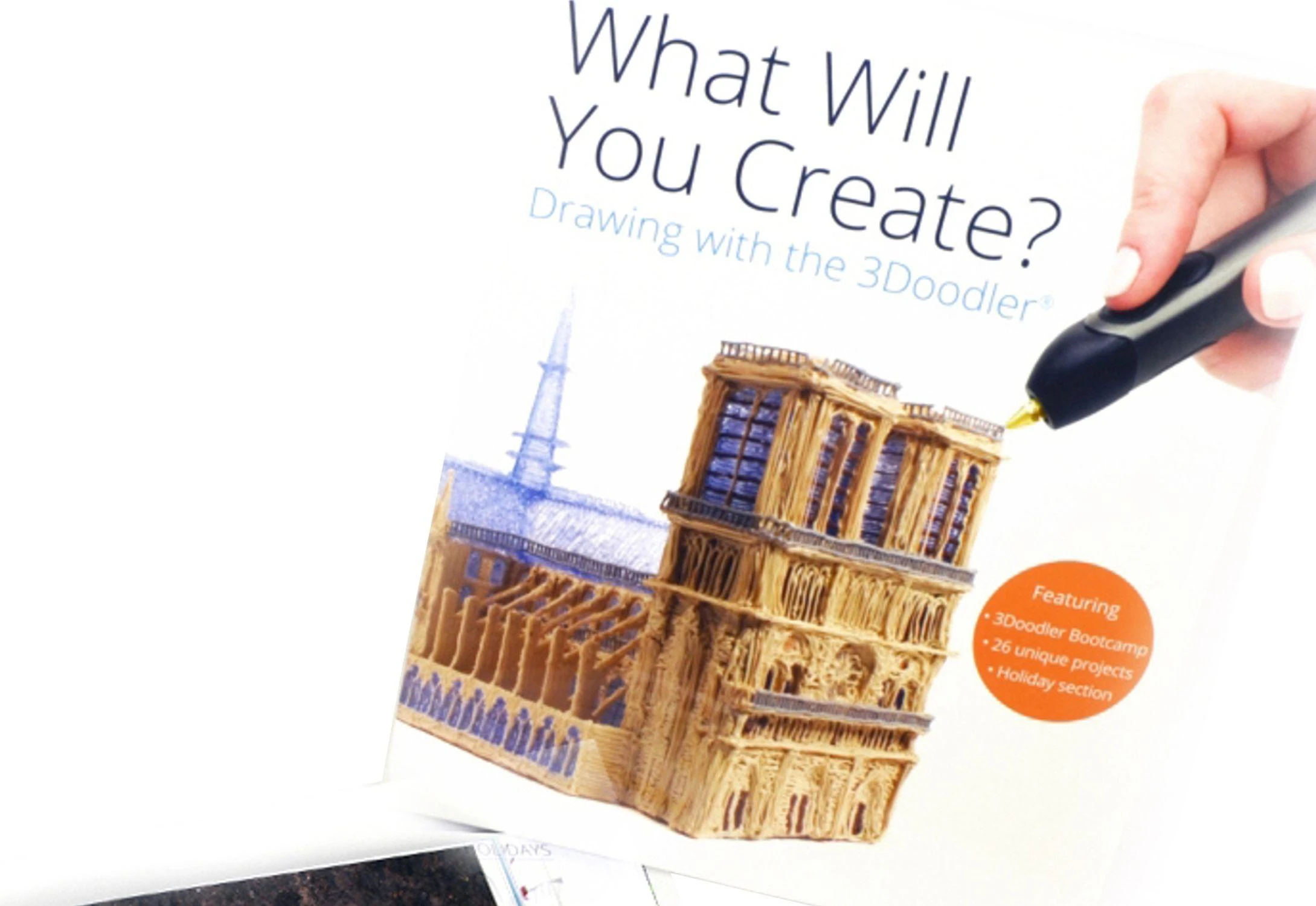 3DOODLER Create Book – 3D projektų rinkinys