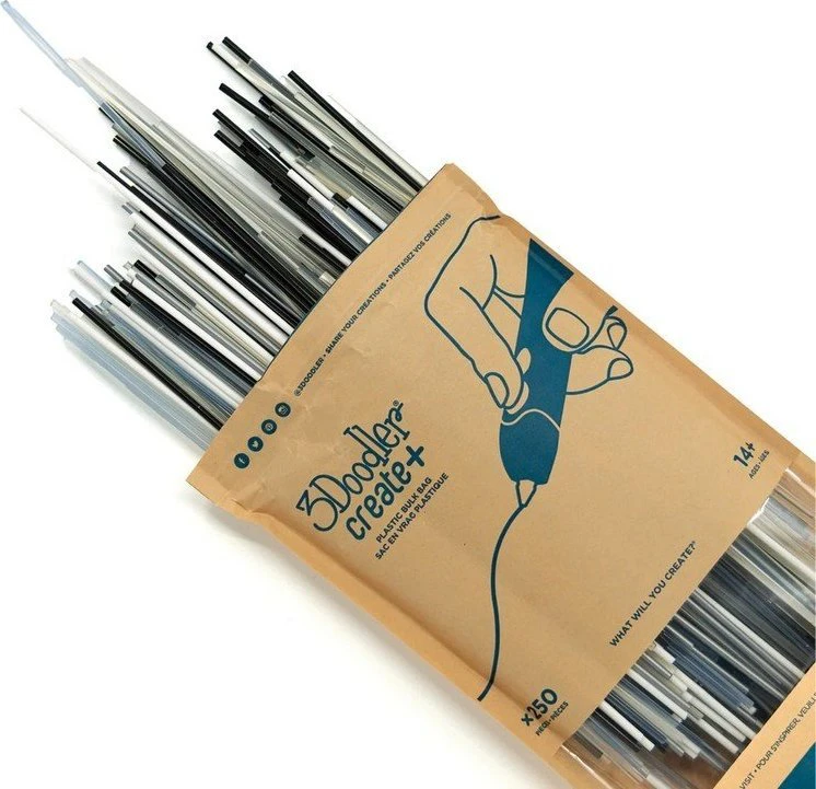 3Doodler Create i PRO | 3 mm | 250 vnt | Pilkas skalė
