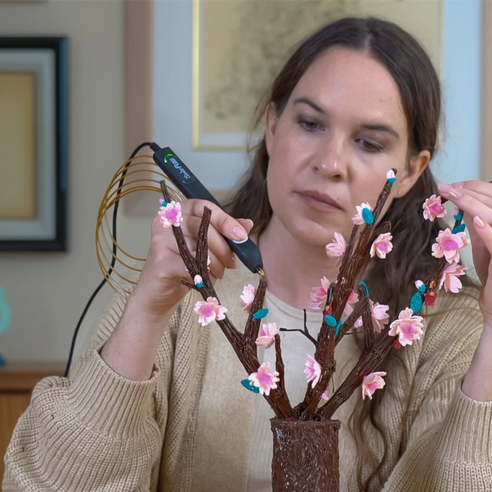 Spausdintuvas 3Doodler FLOWEDU 3D pen Juodas