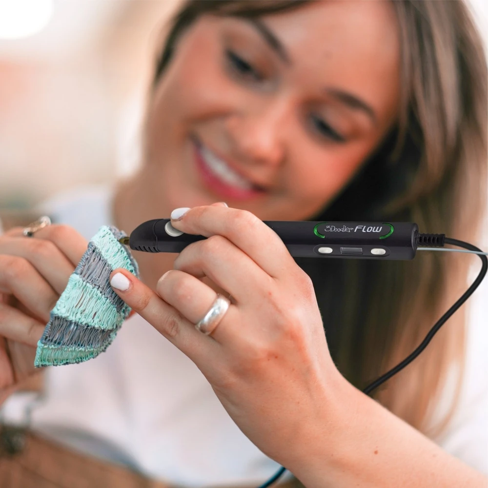 Spausdintuvas 3Doodler FLOWEDU 3D pen Juodas
