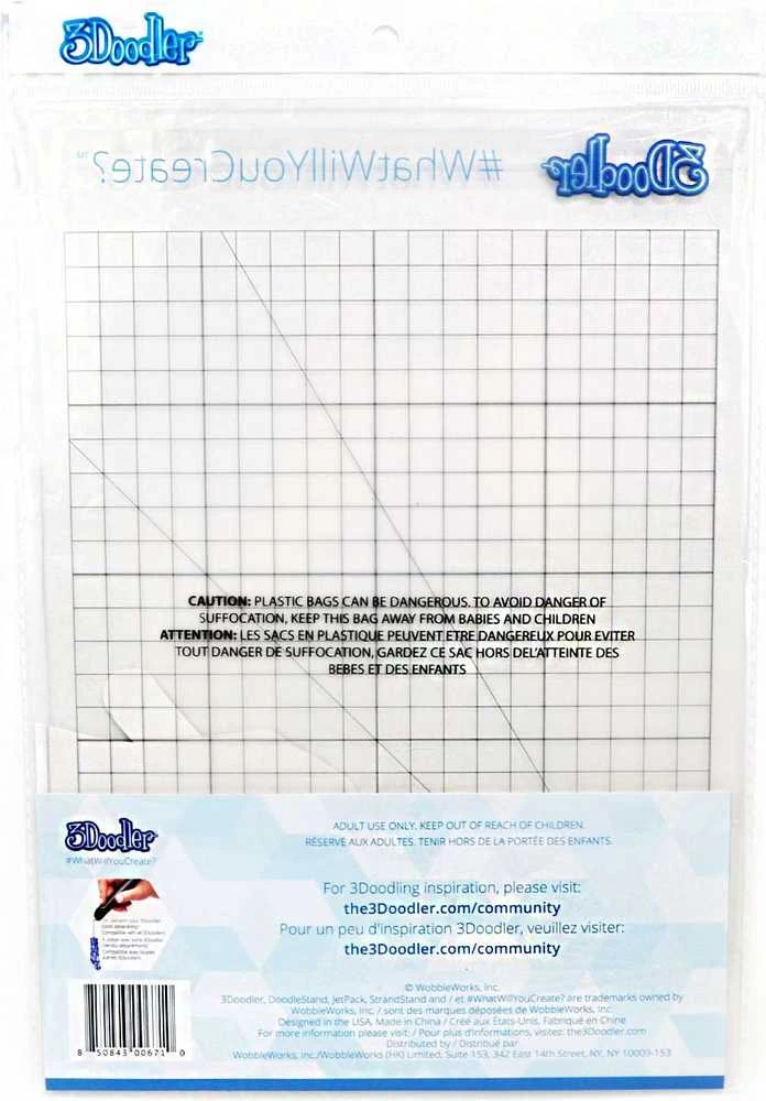 3Doodler Doodle Pad piešimo bloknotas, skirtas kurti ir PRO