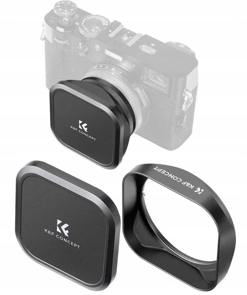 K&F filtras 3 in 1 rinkinys UV Nano-X filtras dangtelis apsauga K&F FujiFilm X100 X100S X100V / SKU:2335