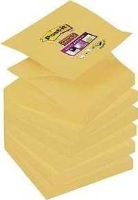 3M Z-Notes, kvadratiniai, geltoni, popierius, 76 mm, 76 mm, 90 lapų