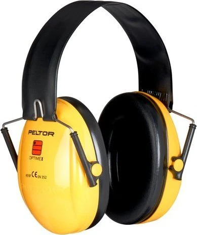Apsauginės ausinės 3M H510A, geltonos