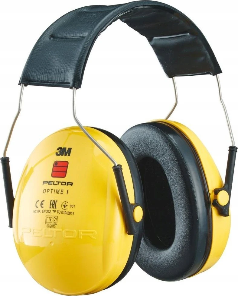 Apsauginės ausinės 3M H510A, geltonos