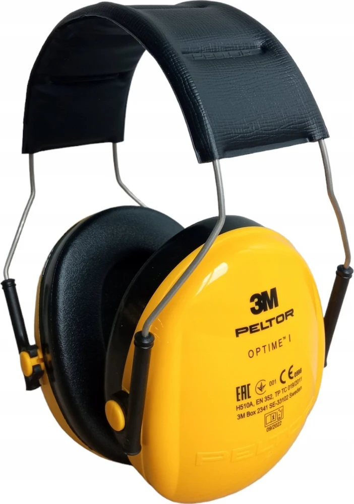Apsauginės ausinės 3M H510A, geltonos