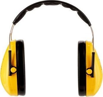 Apsauginės ausinės 3M H510A, geltonos