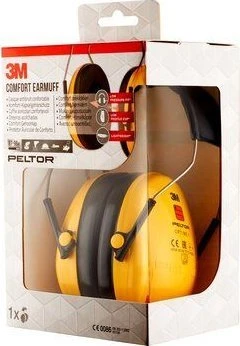 Apsauginės ausinės 3M H510A, geltonos
