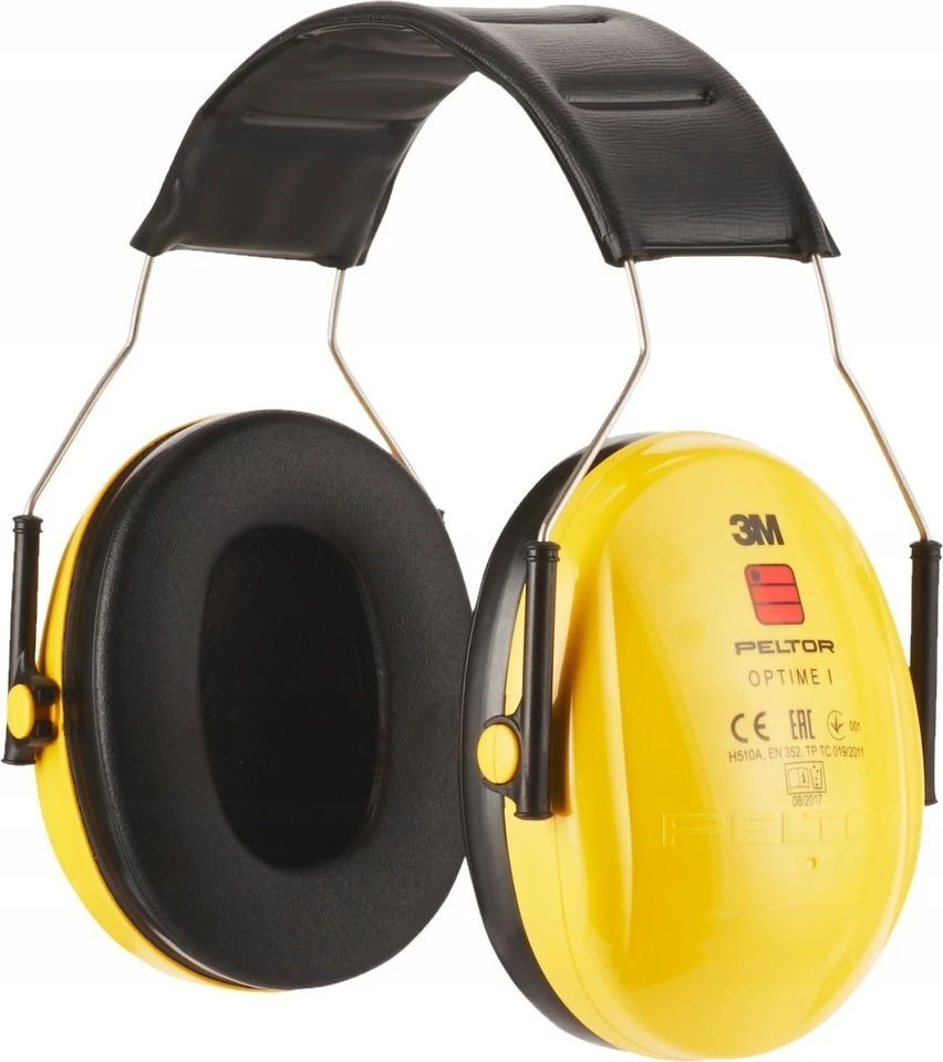 Apsauginės ausinės 3M H510A, geltonos