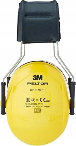 Apsauginės ausinės 3M H510A, geltonos